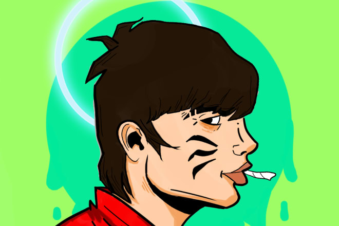 I will do a drawing in the gorillaz style