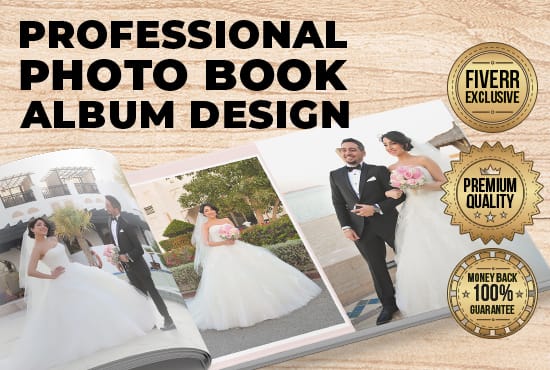 I will do a professional photo book album