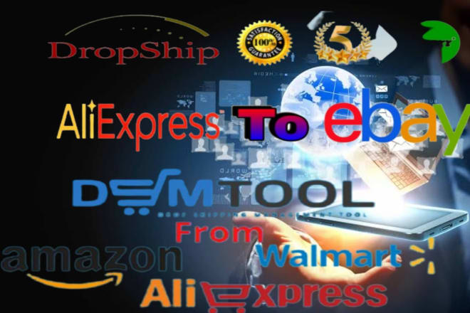 I will do aliexpress to ebay dropshipping listing hot sellings