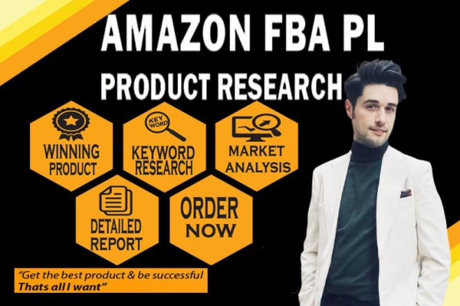 I will do amazon fba product research for amazon private label