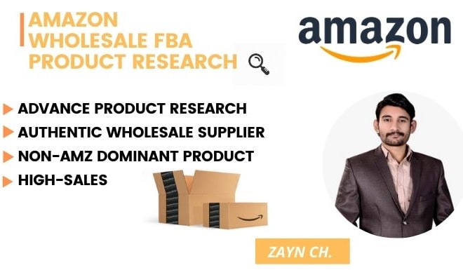 I will do amazon fba wholesale product and supplier research