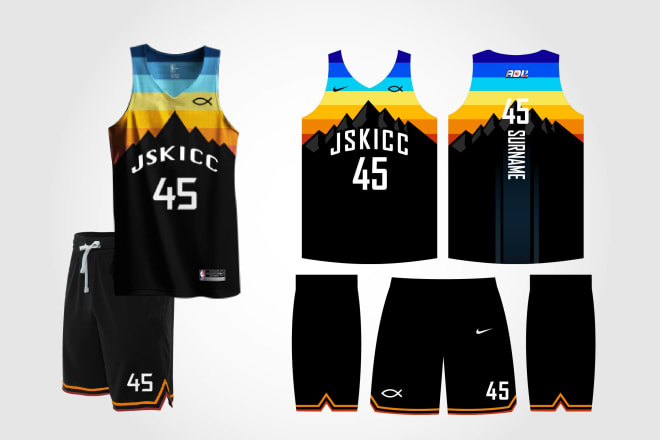 I will do any custom sports jersey design