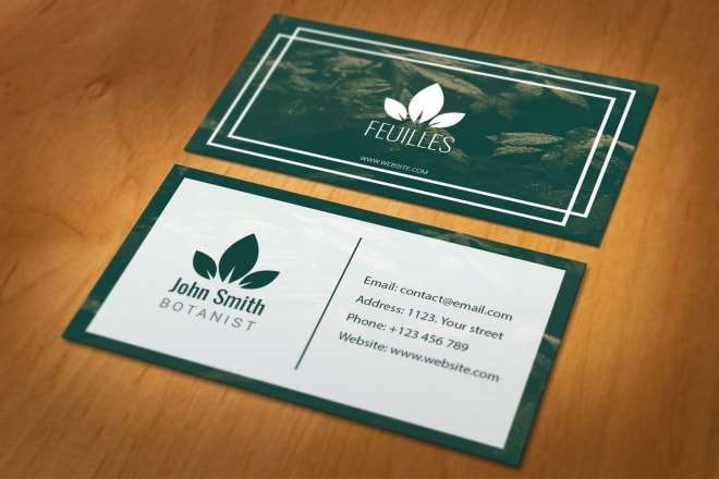 I will do any type outstanding business card design