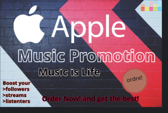 I will do apple music promotion, music streaming playlist submission globally