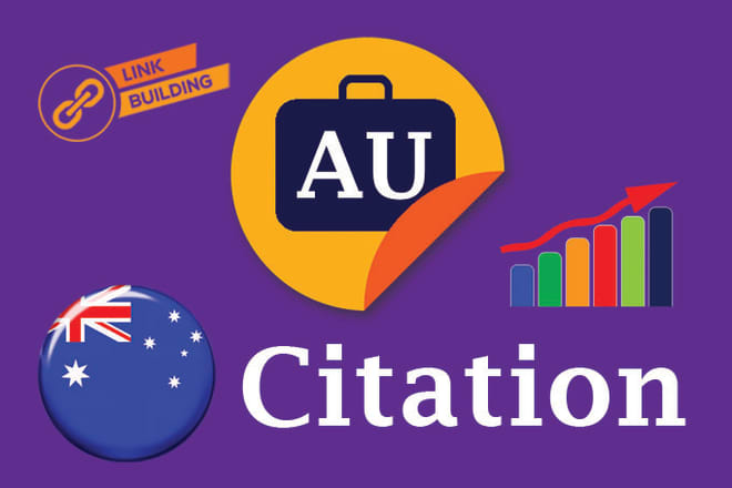 I will do australia high authority citation SEO backlinks building