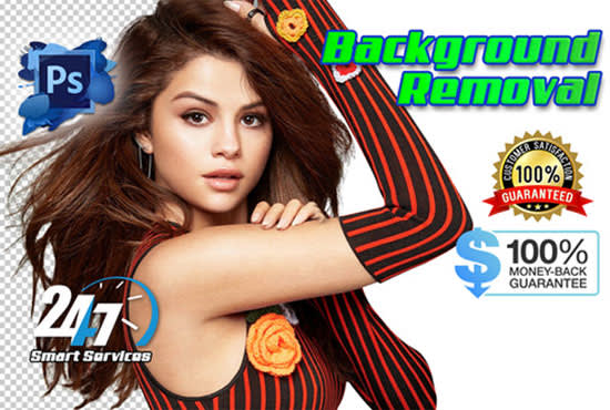 I will do background removal 100 photos only 2 hour