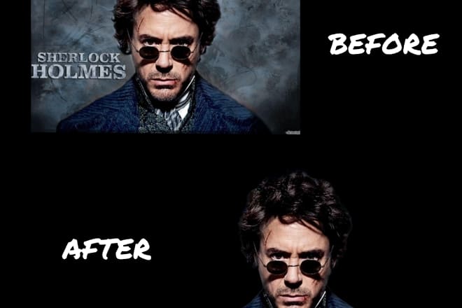 I will do background removal work and photo editing