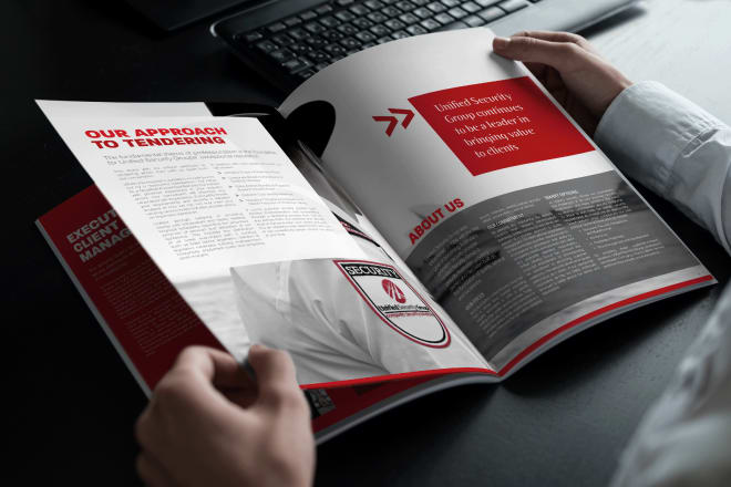I will do brochure design, flyer, business proposal in editable pdf