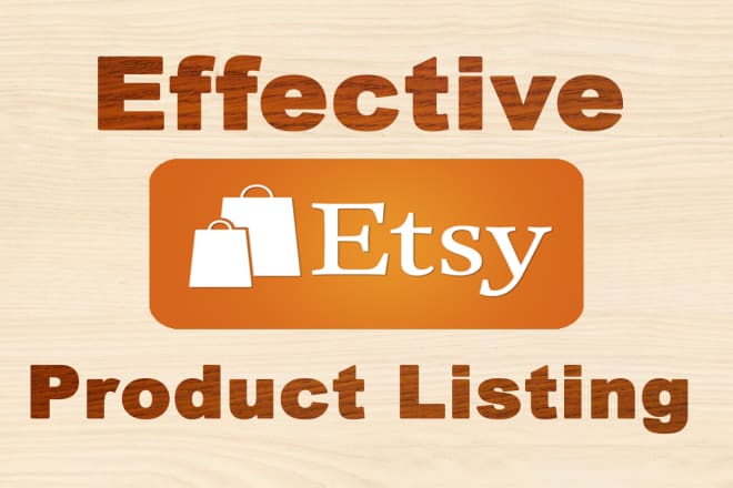 I will do etsy product listing or add product on etsy shop etsy seo