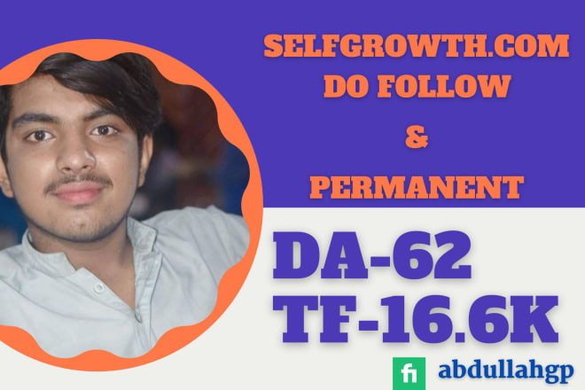 I will do guest post on selfgrowth,com