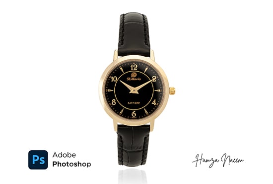 I will do high end retouch and remove the background of watches