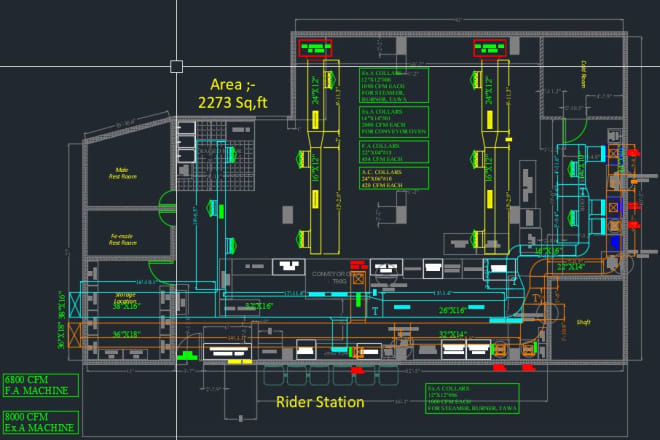 I will do hvac system design and drafting