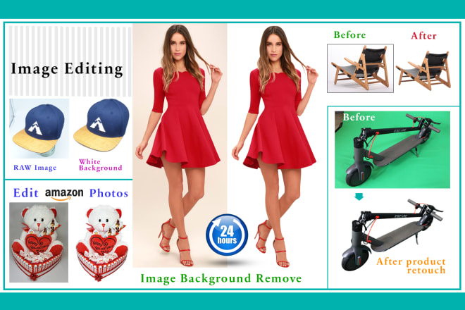 I will do image editing, clipping path, photoshop job