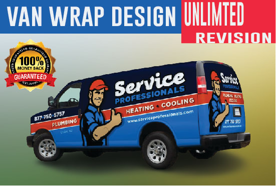 I will do professional car wrap, van wrap truck,vehicle wrap awesome unique signage