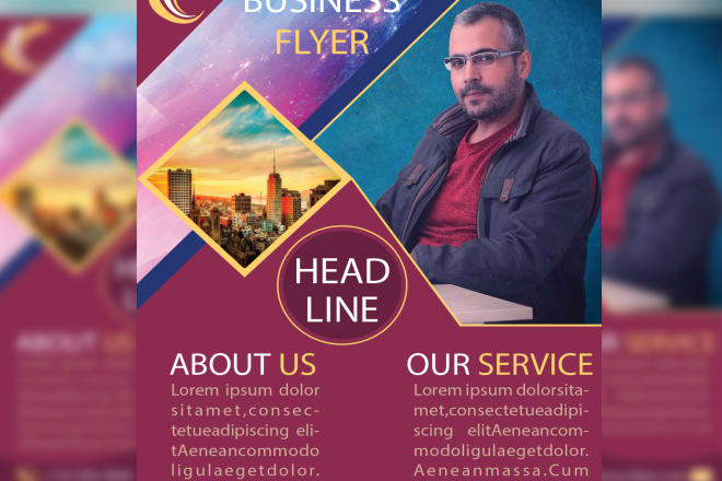 I will do professional flyer design