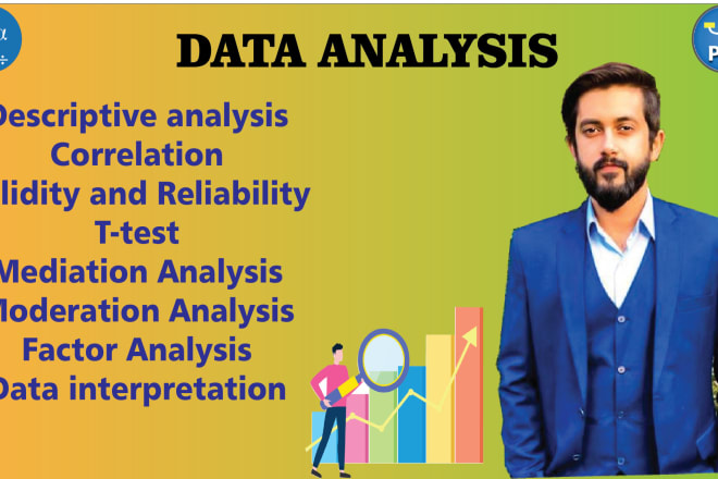 I will do quantitative data analysis using excel, spss and smartpls