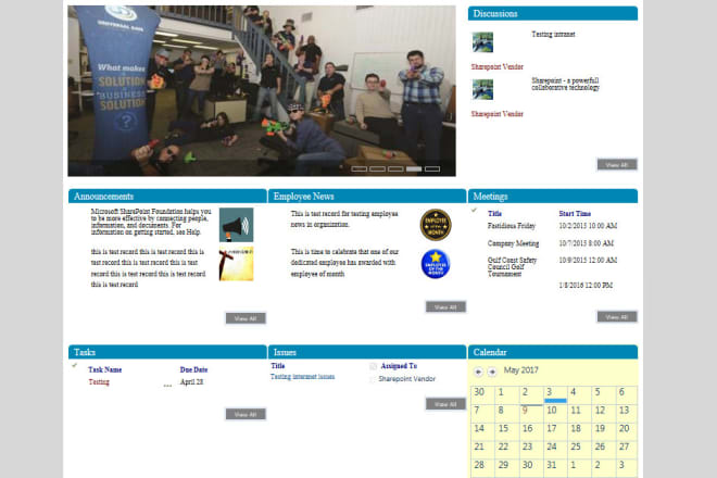 I will do sharepoint intranet development and customization