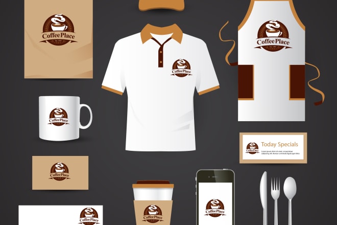 I will do simple logo with brand identity and style guides