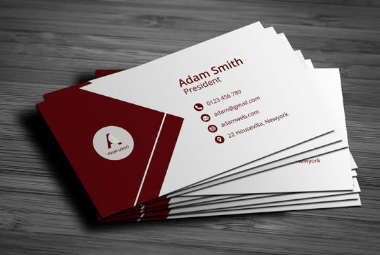 I will do unique professional different business card design