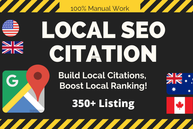 I will do upto 1000 local citation building service