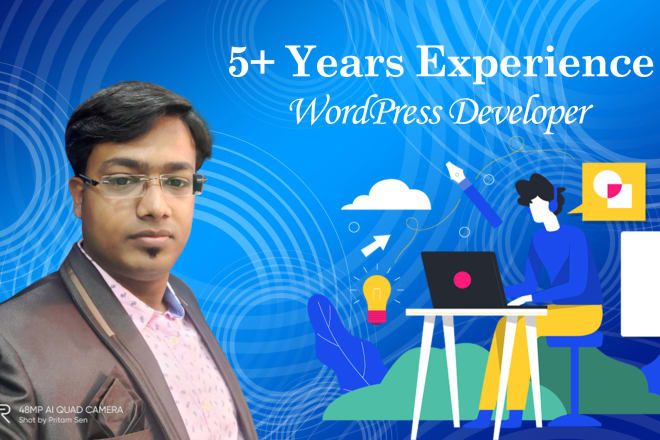 I will do wordpress development services