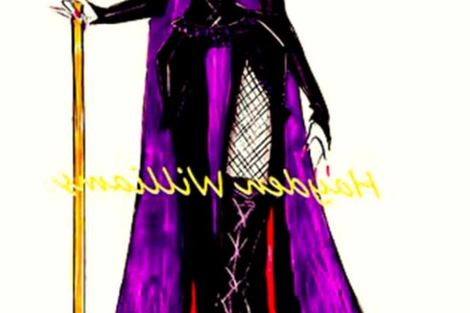 I will do you in a stylized illustration