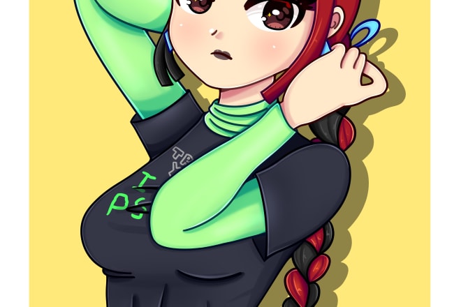 I will do your character or yourself in my style