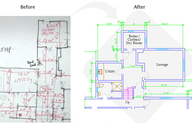 I will do your sketch to cad file or convert pdf to cad