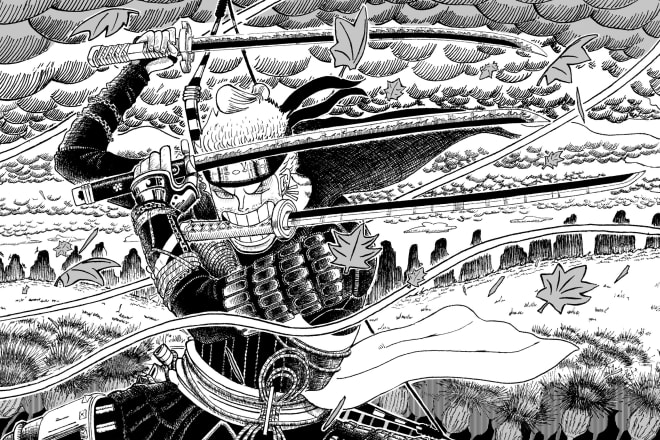 I will draw a onepiece manga version of yourself
