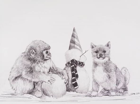 I will draw a portrait of your pet