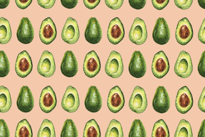 I will draw a seamless pattern