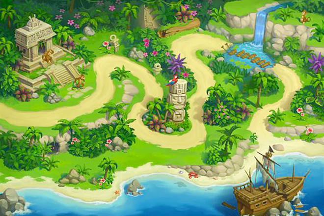 I will draw an outstanding rpg fantasy battle map