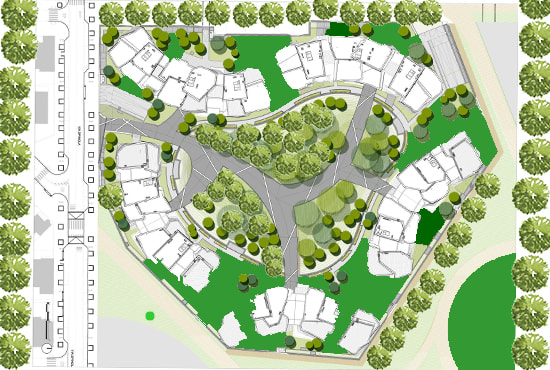 I will draw architecture house plan, masterplan, landscape, urban plan