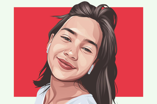 I will draw detailed cartoon portrait from photo
