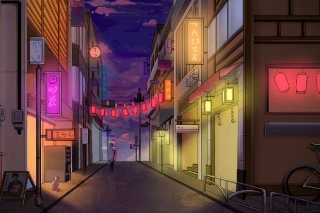 I will draw illustration, concept art, street art, and digital art