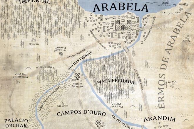 I will draw your custom map