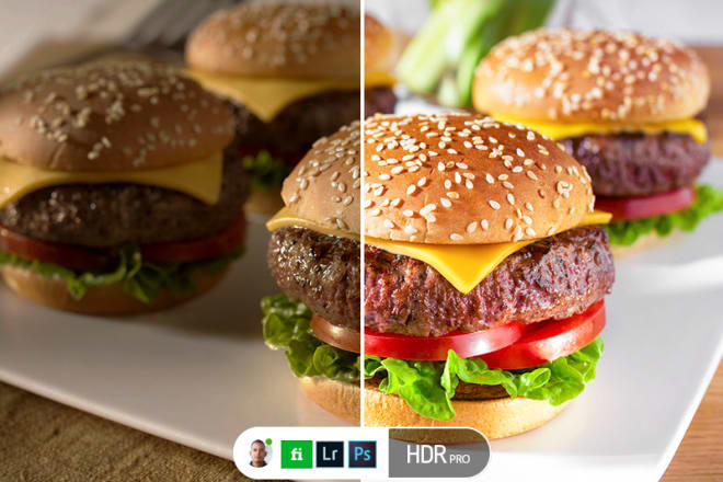 I will edit photos food professionally