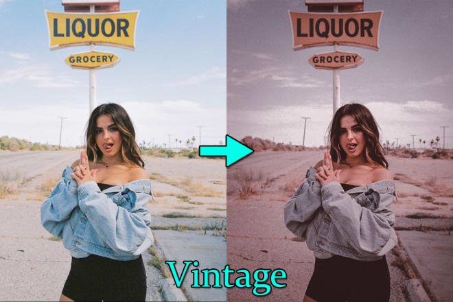 I will edit your photos in matte,vintage style