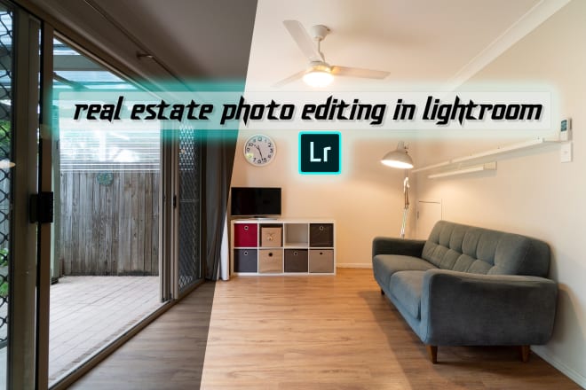 I will edit your real estate photo in lightroom