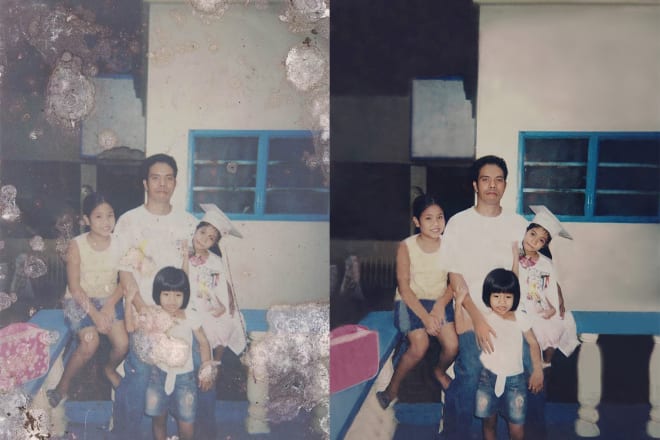 I will fix your damaged photo at a cheap price