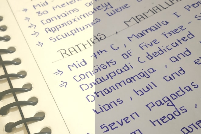 I will handwrite anything in my neat beautiful handwriting