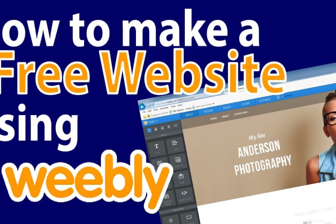 I will help you create and design Weebly website
