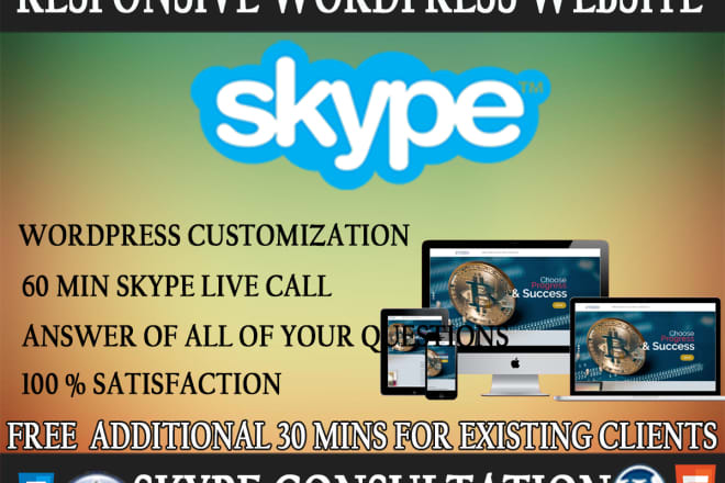 I will help you for customizing wordpress through skype or anyother