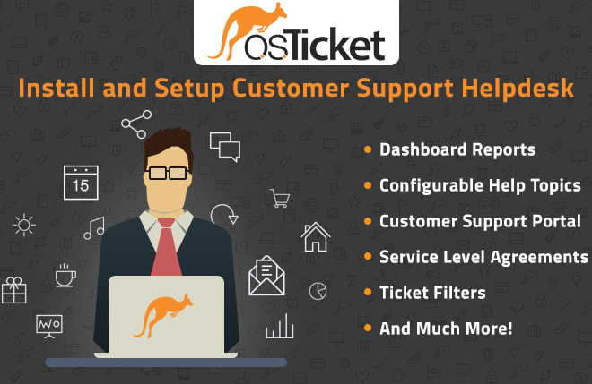 I will install and setup osticket customer support helpdesk