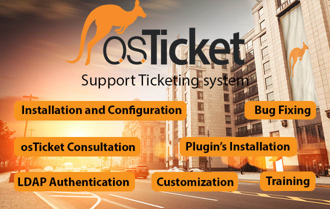 I will install osticket customer support ticketing system