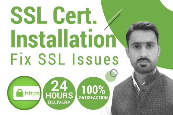 I will install SSL certificate, fix https issues on wordpress