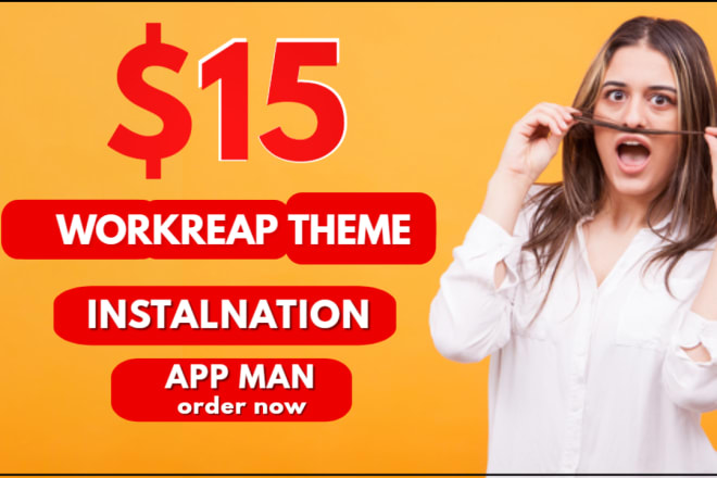 I will install workreap wordpress theme direct from themeforest