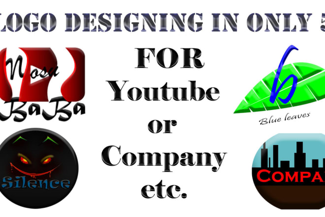 I will make a logo for you in a very cheap cost