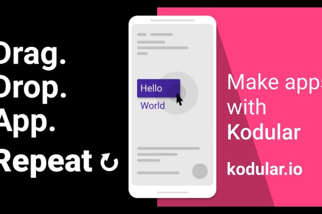 I will make apps for you in kodular