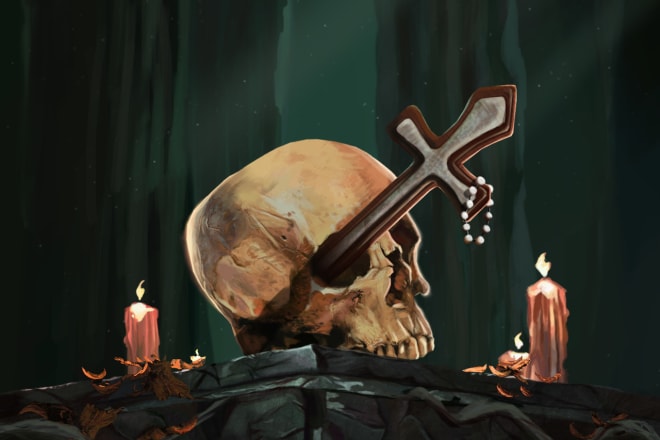 I will make concept art, detailed illustration, and environment